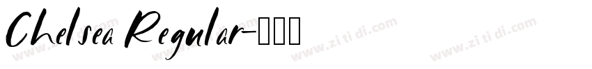 Chelsea Regular字体转换
